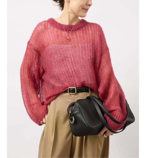 VERMEIL par iena「《予約》Airy Silk Wool Blend ニット」|ニット・セーター|