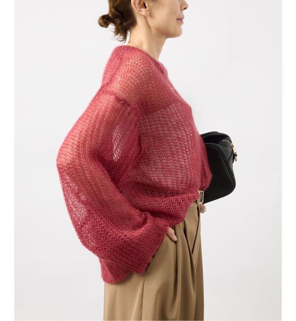 VERMEIL par iena「《予約》Airy Silk Wool Blend ニット」|ニット・セーター|