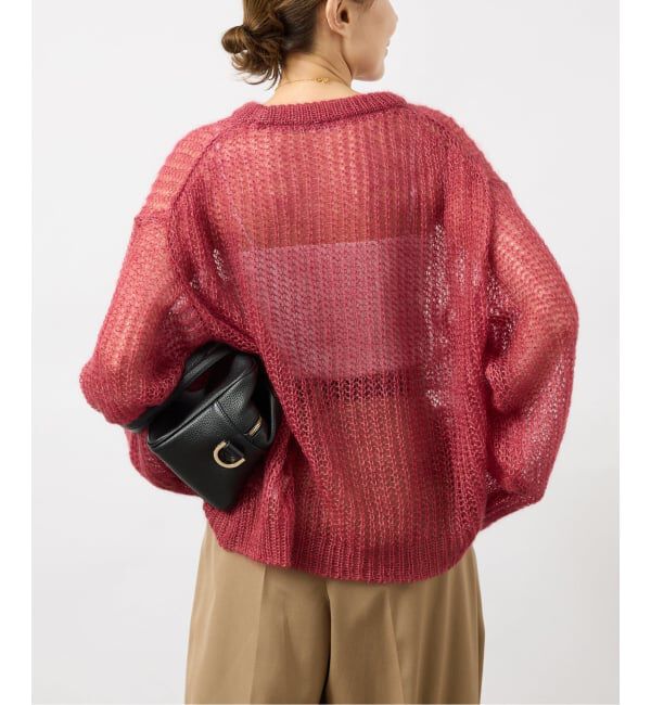 VERMEIL par iena「《予約》Airy Silk Wool Blend ニット」|ニット・セーター|