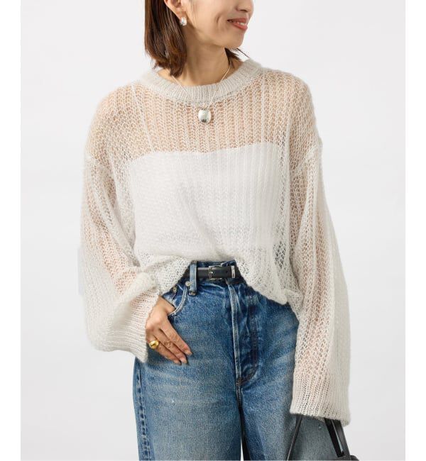 VERMEIL par iena「《予約》Airy Silk Wool Blend ニット」|ニット・セーター|