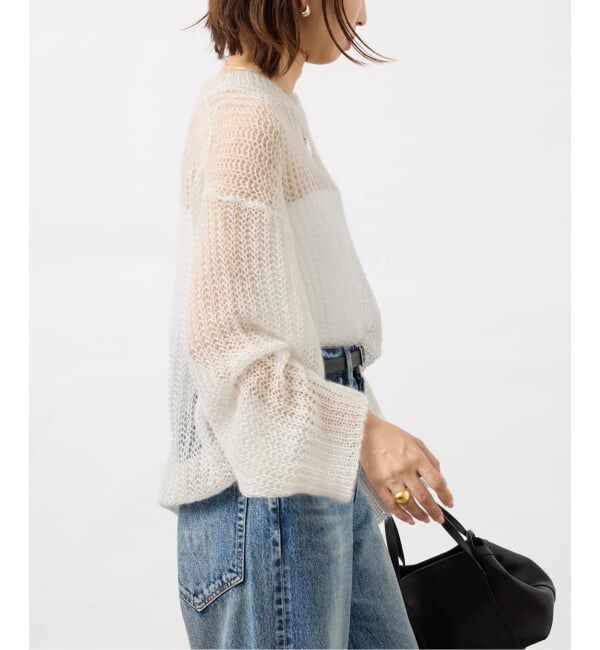 VERMEIL par iena「《予約》Airy Silk Wool Blend ニット」|ニット・セーター|