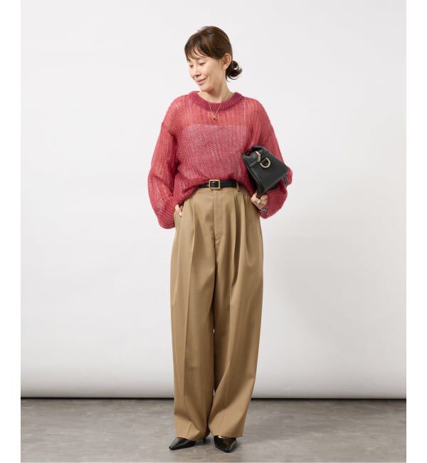 VERMEIL par iena「《予約》Airy Silk Wool Blend ニット」|ニット・セーター|