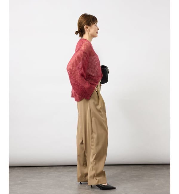 VERMEIL par iena「《予約》Airy Silk Wool Blend ニット」|ニット・セーター|