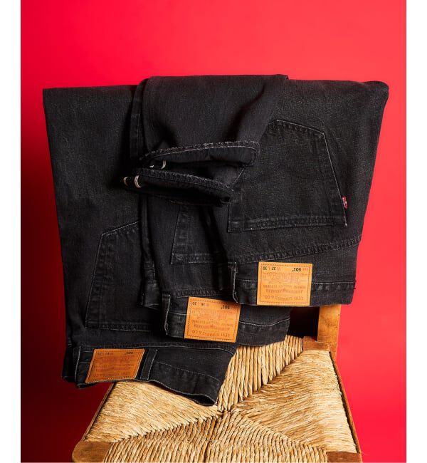 417 EDIFICE「追加 Levi&rsquo;s(リーバイス) 30th 別注 501(R) BLACK L30」|デニム|