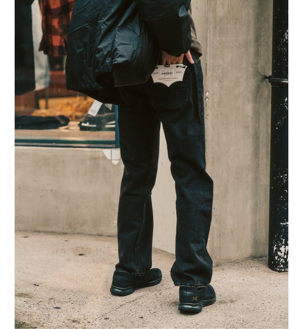 417 EDIFICE「追加 Levi&rsquo;s(リーバイス) 30th 別注 501(R) BLACK L30」|デニム|