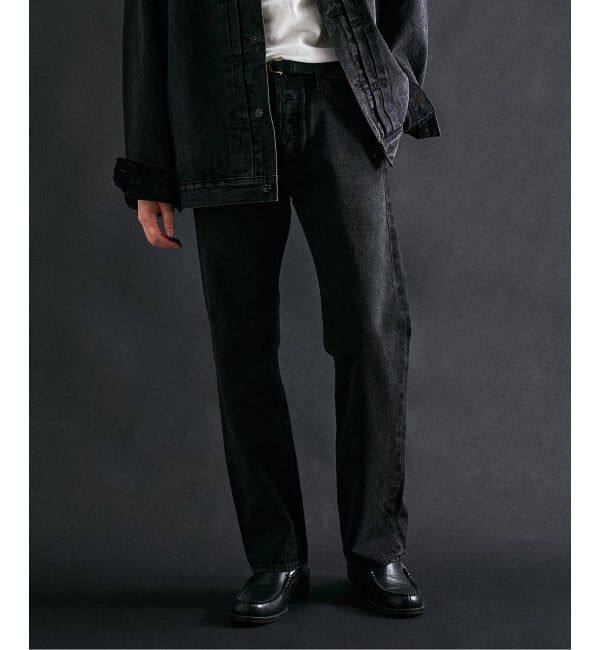 417 EDIFICE「追加 Levi&rsquo;s(リーバイス) 30th 別注 501(R) BLACK L30」|デニム|