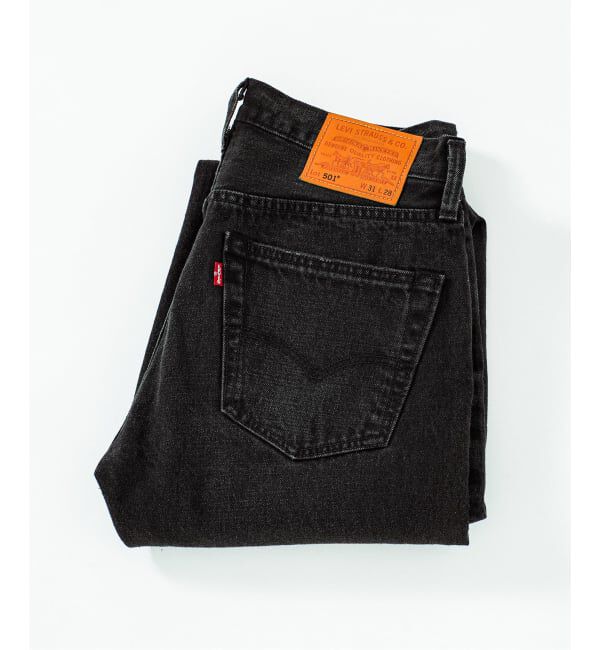 417 EDIFICE「追加 Levi&rsquo;s(リーバイス) 30th 別注 501(R) BLACK L30」|デニム|