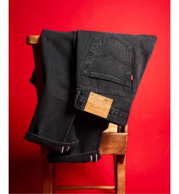 417 EDIFICE「追加 Levi&rsquo;s(リーバイス) 30th 別注 501(R) BLACK L30」|デニム|