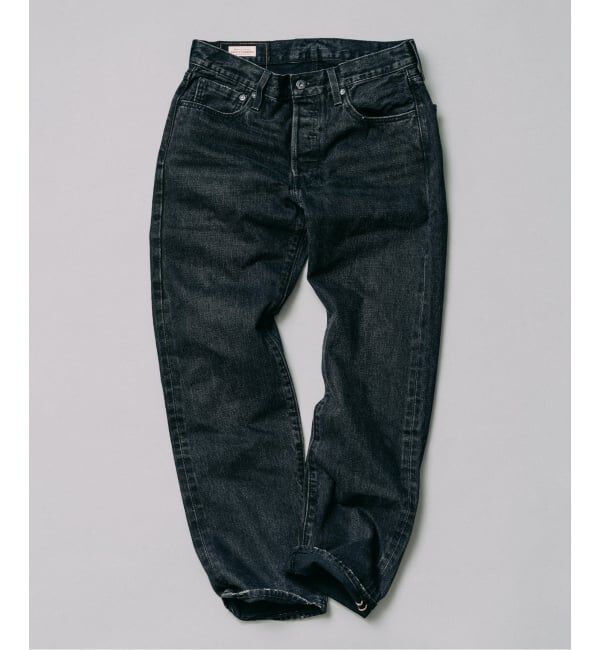 EDIFICE「LEVI&rsquo;S(R)/リーバイス(R) 別注 BIG E 501(R) BLACK L30」|デニム|