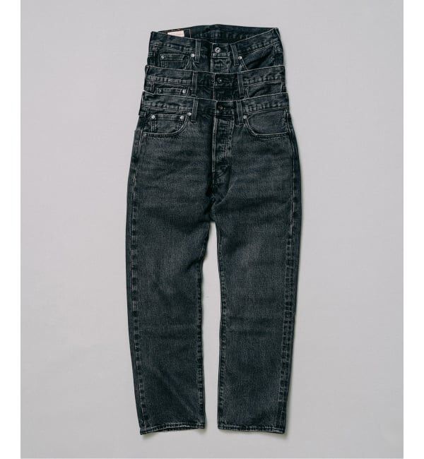 EDIFICE「LEVI&rsquo;S(R)/リーバイス(R) 別注 BIG E 501(R) BLACK L30」|デニム|