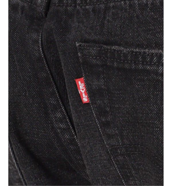 EDIFICE「LEVI&rsquo;S(R)/リーバイス(R) 別注 BIG E 501(R) BLACK L30」|デニム|