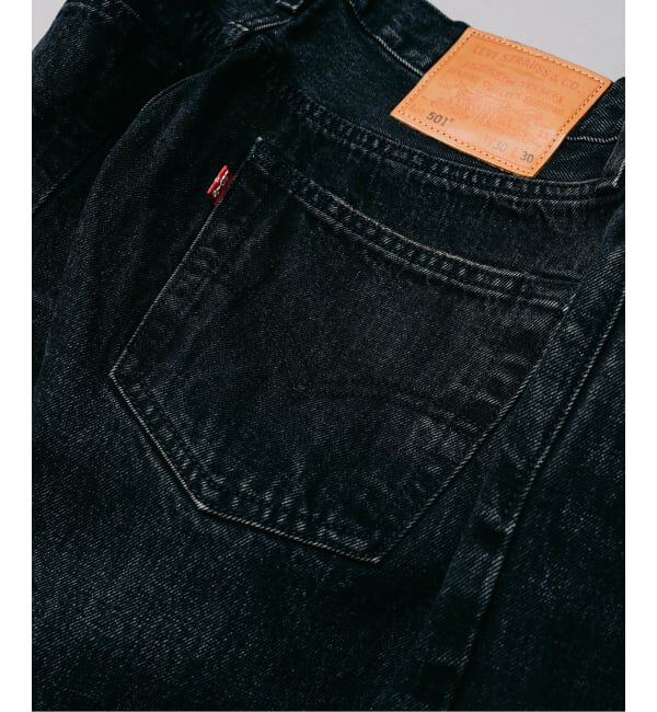 EDIFICE「LEVI&rsquo;S(R)/リーバイス(R) 別注 BIG E 501(R) BLACK L30」|デニム|