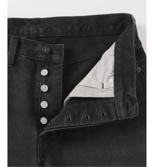 EDIFICE「LEVI&rsquo;S(R)/リーバイス(R) 別注 BIG E 501(R) BLACK L30」|デニム|