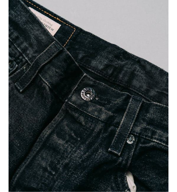 EDIFICE「LEVI&rsquo;S(R)/リーバイス(R) 別注 BIG E 501(R) BLACK L30」|デニム|