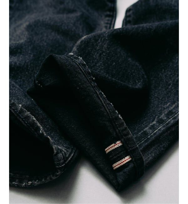 EDIFICE「LEVI&rsquo;S(R)/リーバイス(R) 別注 BIG E 501(R) BLACK L30」|デニム|