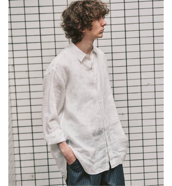 417 EDIFICE「NORMANDY LINEN / ノルマンディリネンシャツ」|シャツ・ブラウス|