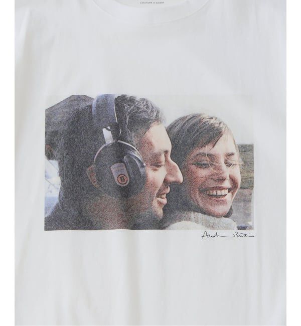 EDIFICE「COUTURE D&rsquo;ADAM (クチュール ド アダム) Jane&Serge at Beach Tシャツ」|Tシャツ・カットソー|