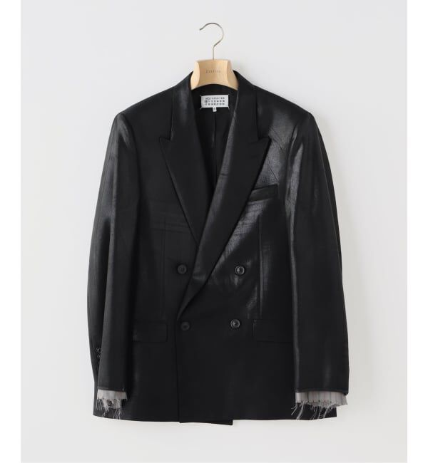 EDIFICE「MAISON MARGIELA(メゾン マルジェラ) Faded Wool Double ジャケット」|その他|ブラック