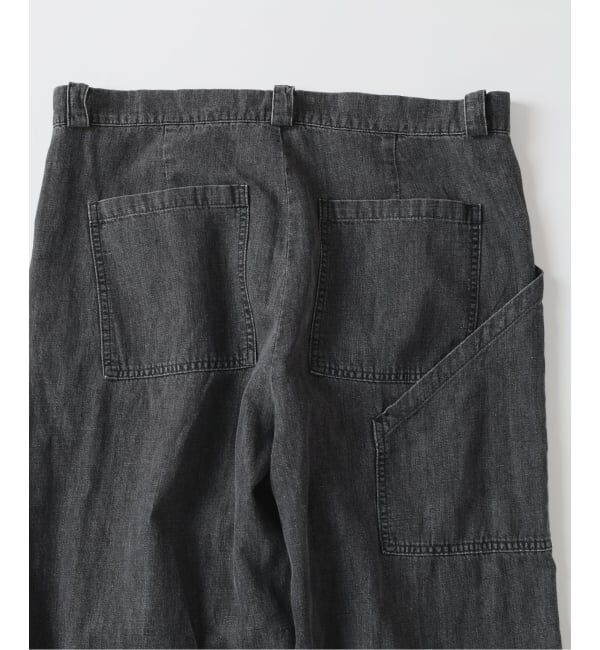 EDIFICE「SEYA.(セヤ) 別注 GROUND PANTS LINEN DENIM」|デニム|
