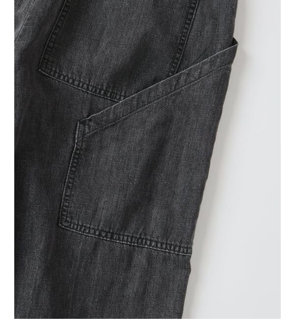 EDIFICE「SEYA.(セヤ) 別注 GROUND PANTS LINEN DENIM」|デニム|