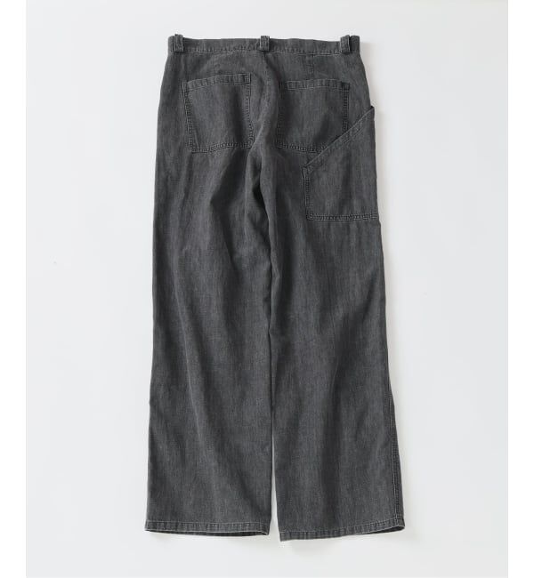 EDIFICE「SEYA.(セヤ) 別注 GROUND PANTS LINEN DENIM」|デニム|