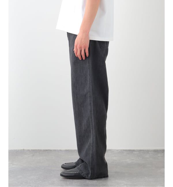 EDIFICE「SEYA.(セヤ) 別注 GROUND PANTS LINEN DENIM」|デニム|
