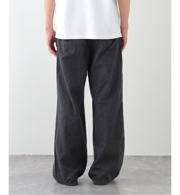 EDIFICE「SEYA.(セヤ) 別注 GROUND PANTS LINEN DENIM」|デニム|