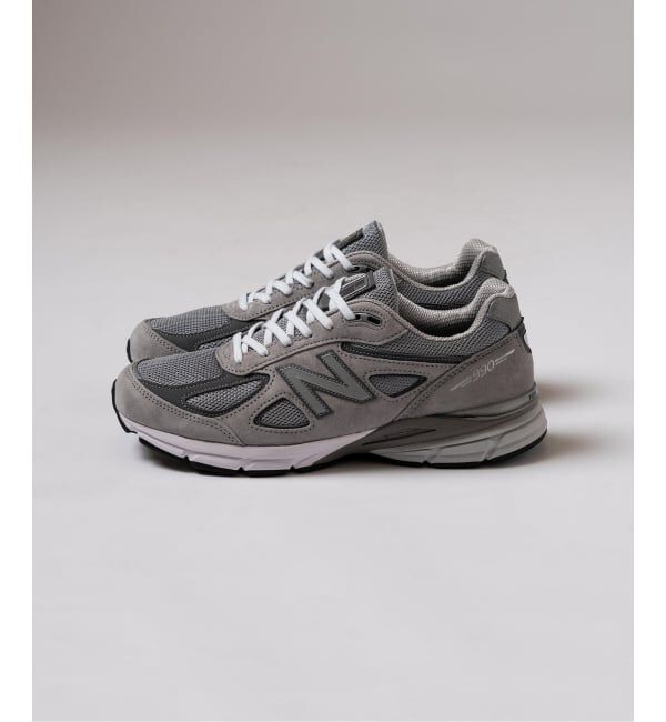 EDIFICE「NEW BALANCE(ニューバランス) MADE U990GR4」|スニーカー|グレーB