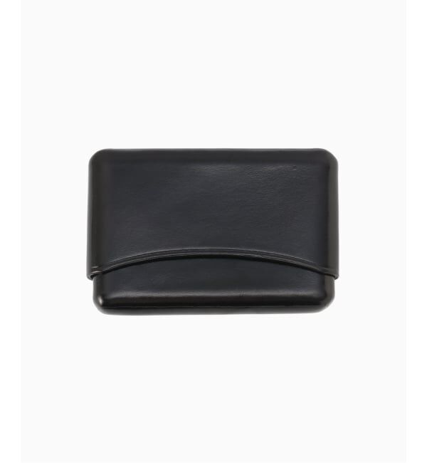 EDIFICE「LEMAIRE（ルメール） MOLDED CARD HOLDER」|名刺入れ・カードケース|ブラック