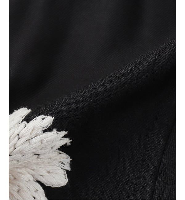 EDIFICE「NOMARHYTHM TEXTILE Flower Embroidery オープンカラー ショートスリーブ シャツ」|シャツ・ブラウス|
