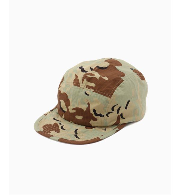 EDIFICE「NOMARHYTHM TEXTILE &times; KIJIMA TAKAYUKI Wire Brim Peak Jet Cap」|キャップ・キャスケット|ベージュ