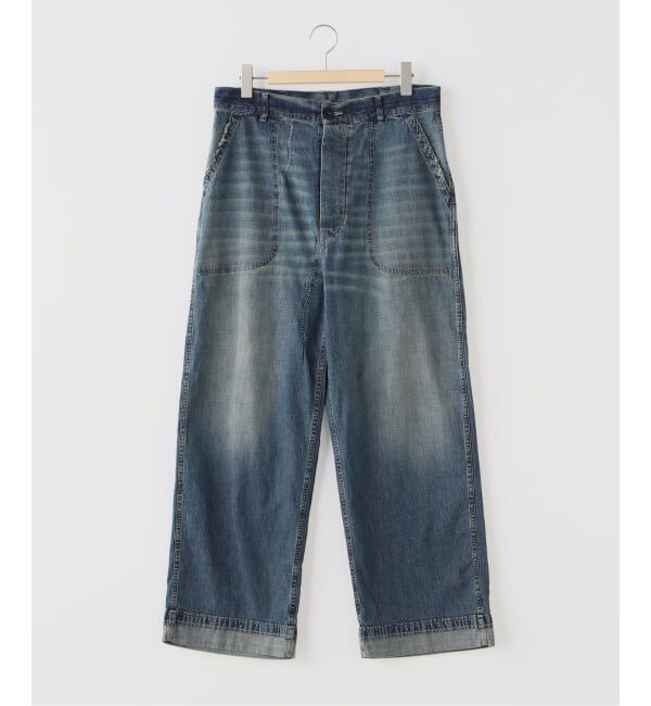EDIFICE「MAISON MARGIELA(メゾン マルジェラ) Light Vintage Washed Den」|デニム|ブルー A