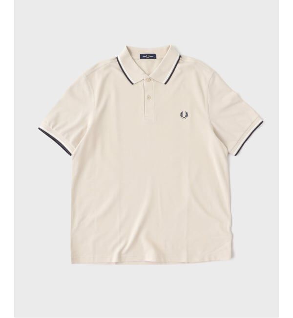 417 EDIFICE「【FRED PERRY / フレッドペリー】TWIN TIPPED SHIRT」|Tシャツ・カットソー|ベージュ