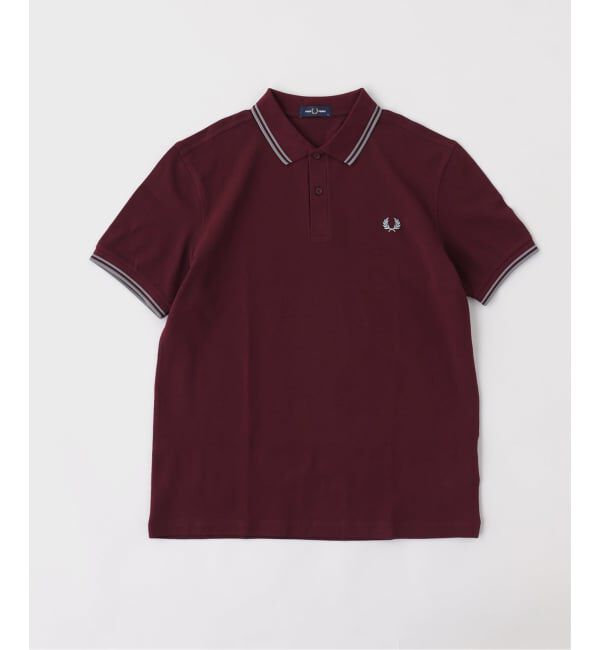 417 EDIFICE「【FRED PERRY / フレッドペリー】TWIN TIPPED SHIRT」|Tシャツ・カットソー|ボルドー