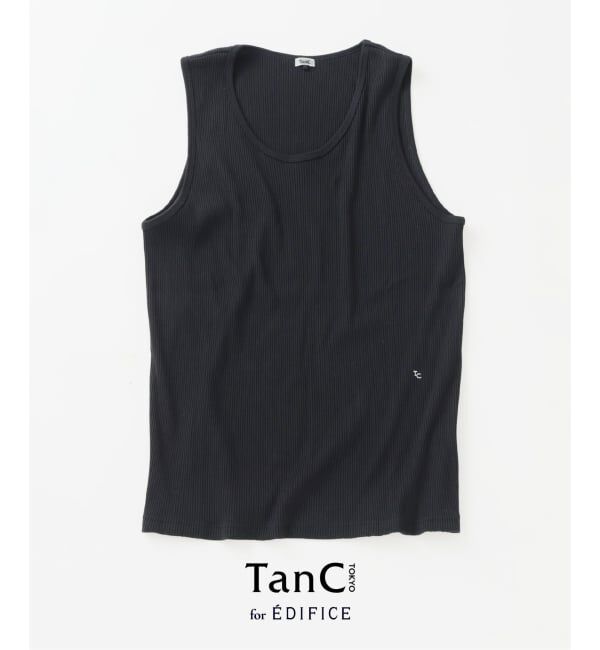 EDIFICE「TanC TOKYO for EDIFICE 別注 タンクトップ」|タンクトップ|ブラック