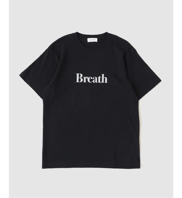 EDIFICE「POET MEETS DUBWISE(ポエトミーツダブワイズ) BREATH T-shirt」|Tシャツ・カットソー|ブラック