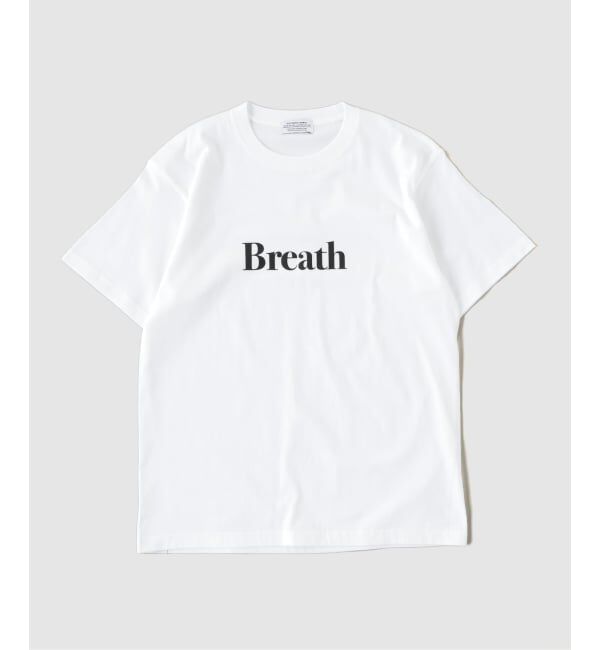 EDIFICE「POET MEETS DUBWISE(ポエトミーツダブワイズ) BREATH T-shirt」|Tシャツ・カットソー|ホワイト