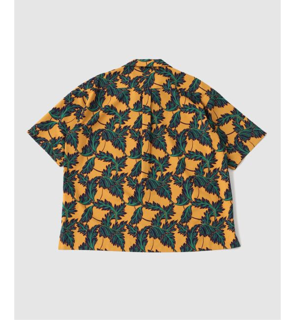 EDIFICE「White Mountaineering BOTANICAL PATTERN OPEN COLLAR SHIRT」|シャツ・ブラウス|