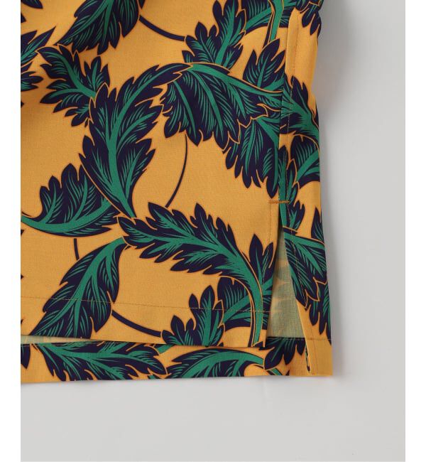 EDIFICE「White Mountaineering BOTANICAL PATTERN OPEN COLLAR SHIRT」|シャツ・ブラウス|