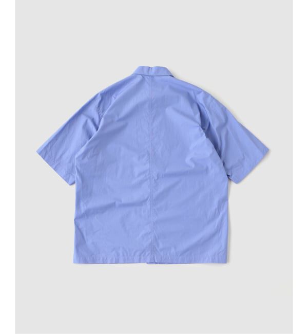 EDIFICE「ATON（エイトン） SUVIN BROAD WASHED HALF SLEEVE SHIR」|シャツ・ブラウス|