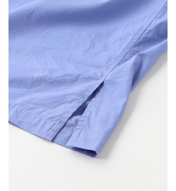 EDIFICE「ATON（エイトン） SUVIN BROAD WASHED HALF SLEEVE SHIR」|シャツ・ブラウス|