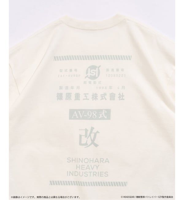 417 EDIFICE「機動警察パトレイバー &times; 417 GRAPHIC Tシャツ」|Tシャツ・カットソー|