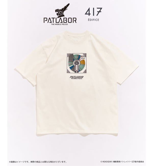 417 EDIFICE「機動警察パトレイバー &times; 417 GRAPHIC Tシャツ」|Tシャツ・カットソー|ホワイト C