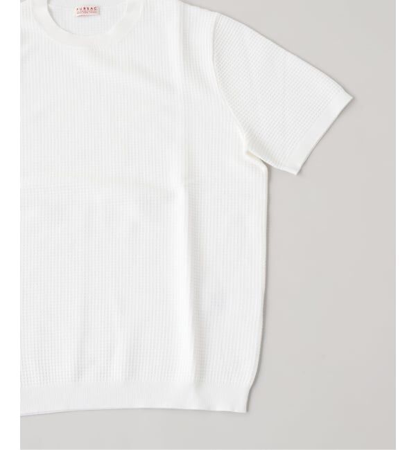 EDIFICE「fursac (フルサック)  Knit Tシャツ」|Tシャツ・カットソー|