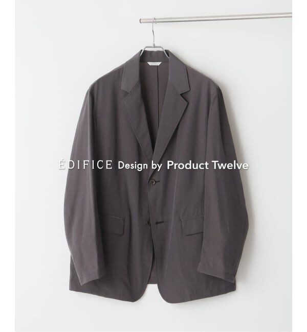 EDIFICE「EDIFICE by Product Twelve リファインドジャケット」|テーラードジャケット|ブラウン