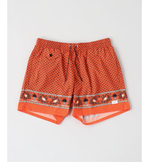 EDIFICE「fursac (フルサック) Paisley Shorts」|その他|オレンジ