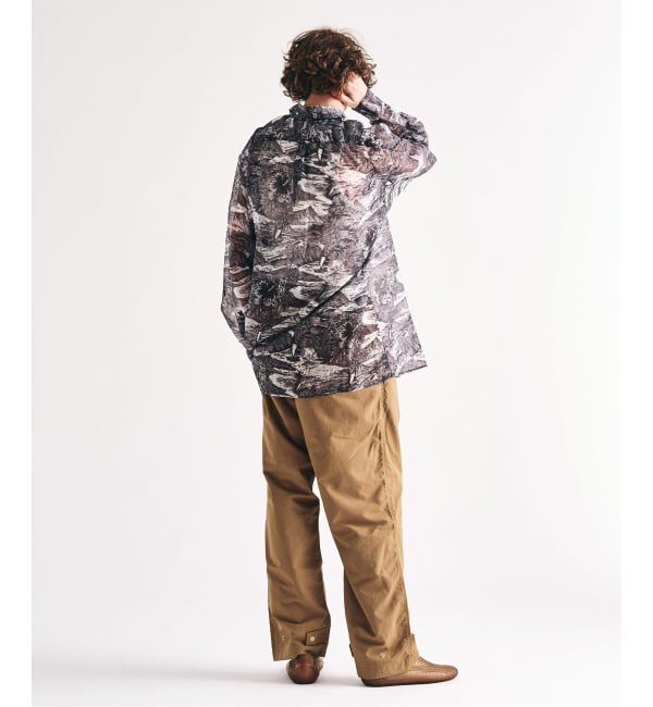417 EDIFICE「迷迭香 / マンネンロウ 417別注 MESH OVER SHIRT」|シャツ・ブラウス|