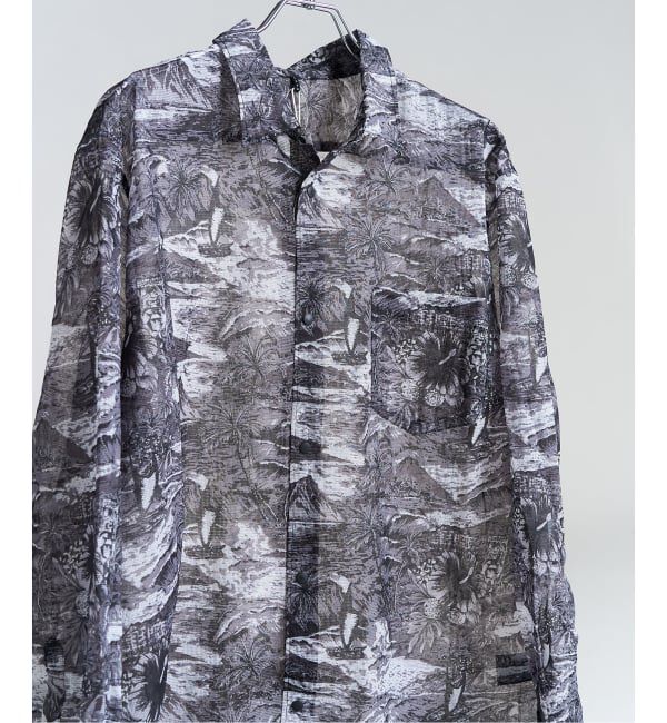 417 EDIFICE「迷迭香 / マンネンロウ 417別注 MESH OVER SHIRT」|シャツ・ブラウス|
