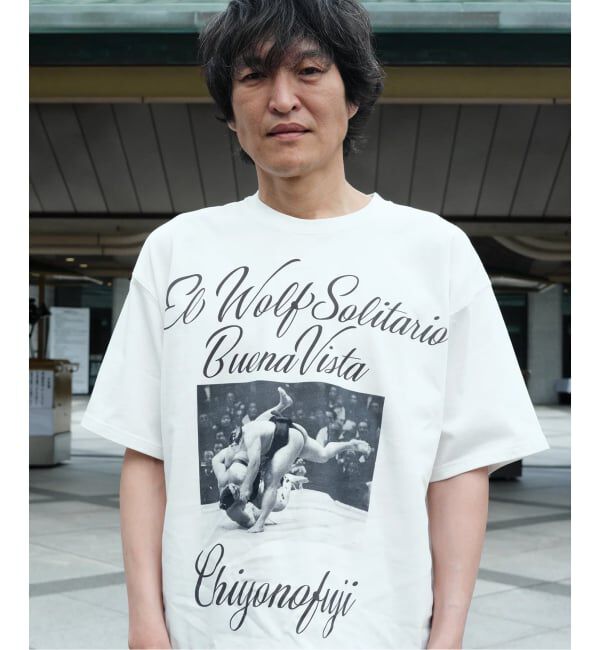 417 EDIFICE「【千代の富士&times;BUENA VISTA】El wolf solitario tee tres」|Tシャツ・カットソー|