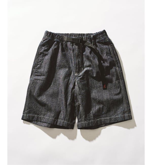 417 EDIFICE「Gramicci / グラミチ JAPANESE CHAMBRAY SHORT」|その他|ネイビー